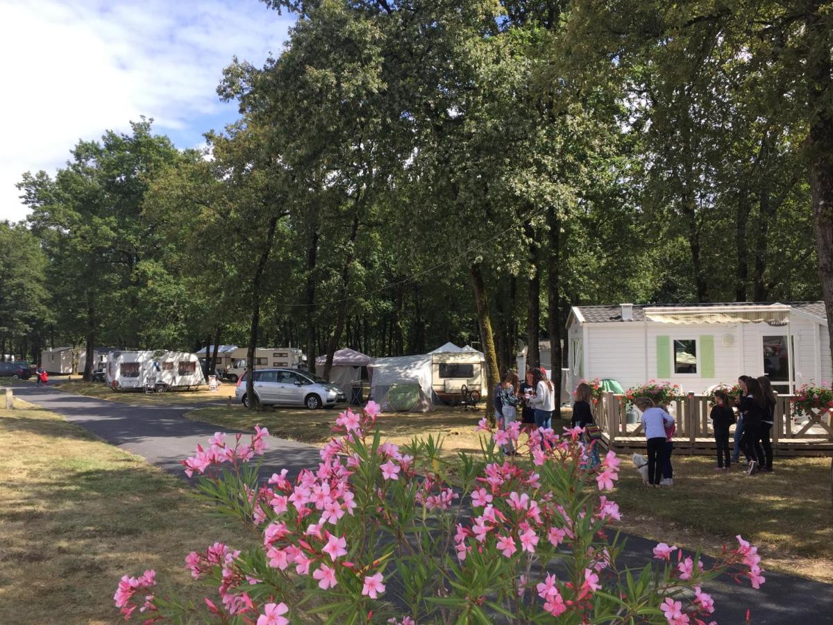Camping Les Petites Minaudieres Coussay-les-Bois Bagian luar foto